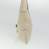 Gucci Sherry Line Jackie Shoulder Bag Leather Beige Brown 153029 uy125