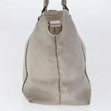 Gucci GG Canvas Shoulder Bag Silver 197953 uy130
