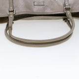 Gucci GG Canvas Shoulder Bag Silver 197953 uy130