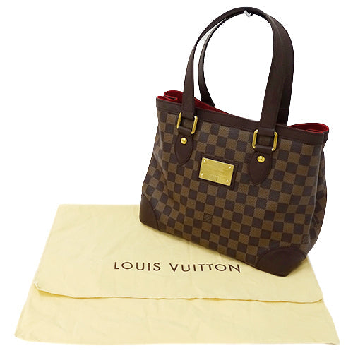 Louis Vuitton Damier Tote Bag Hampstead PM Brown