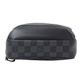 Louis Vuitton Damier Graphite Body Shoulder Bag Black