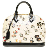 Louis Vuitton COLLECTOR Alma "Sticker Animation" handbag by Nicolas Ghesquiere