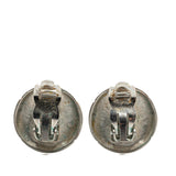 Chanel Metal Coco Mark Vintage Earrings 98P