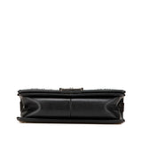 Chanel Boy Chanel Leather Tweed Shoulder Bag