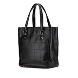 Chanel Choco Bar Caviar Skin Tote Bag