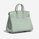 Birkin 25 Matte Alligator Vert d'Eau