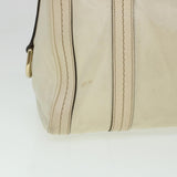 Gucci Boston Bag Leather White 181487 yb122