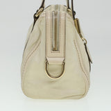 Gucci Boston Bag Leather White 181487 yb122