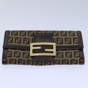 Fendi Gucci GG Canvas Wallet Leather 4Set Black Beige white yk12710