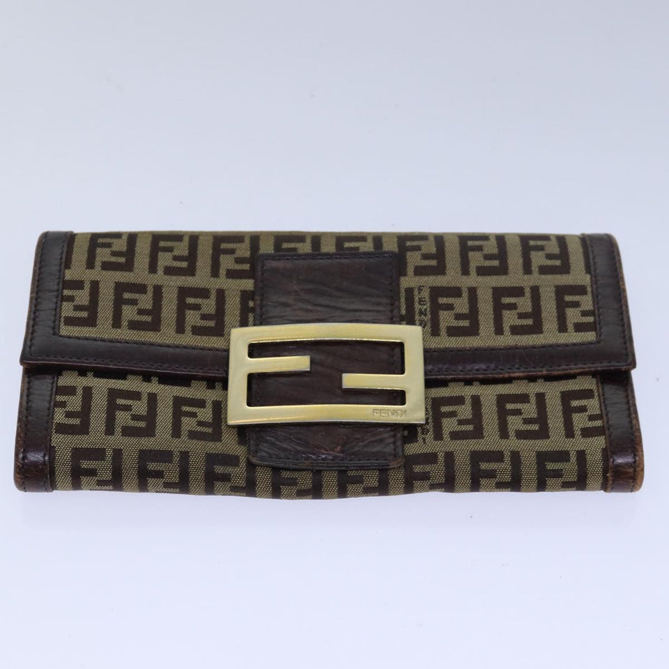 Fendi Gucci GG Canvas Wallet Leather 4Set Black Beige white yk12710