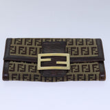 Fendi Gucci GG Canvas Wallet Leather 4Set Black Beige white yk12710