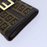 Fendi Gucci GG Canvas Wallet Leather 4Set Black Beige white yk12710