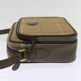 Luxury BurberrySs Nova Check Shoulder Bag Canvas Beige Auth yk12716