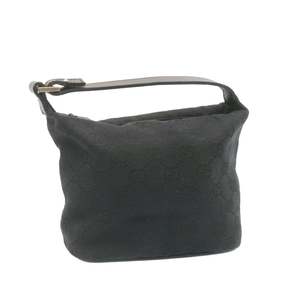 Gucci GG Canvas Accessory Pouch Black yk2108