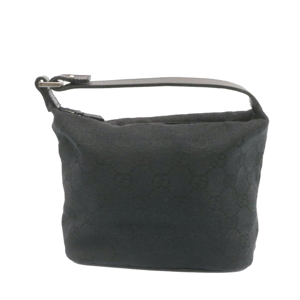 Gucci GG Canvas Accessory Pouch Black yk2108