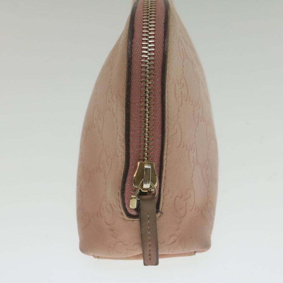 Gucci GuccissimaLeather GG Canvas Cosmetic Pouch Pink yk4172