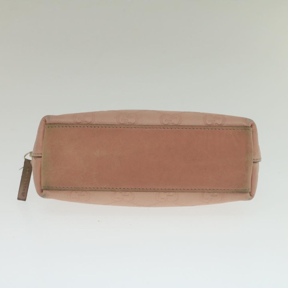Gucci GuccissimaLeather GG Canvas Cosmetic Pouch Pink yk4172
