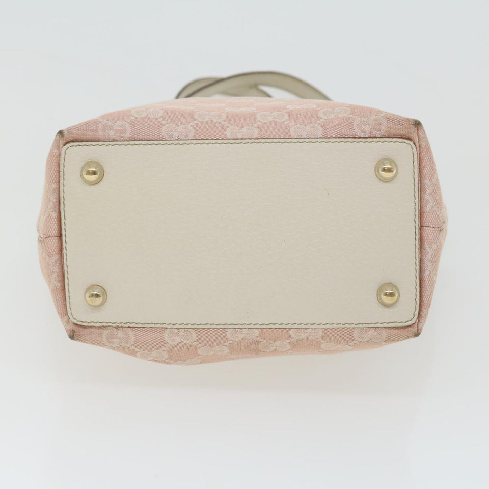 Gucci GG Canvas Tote Bag Pink 120840002404 yk4895