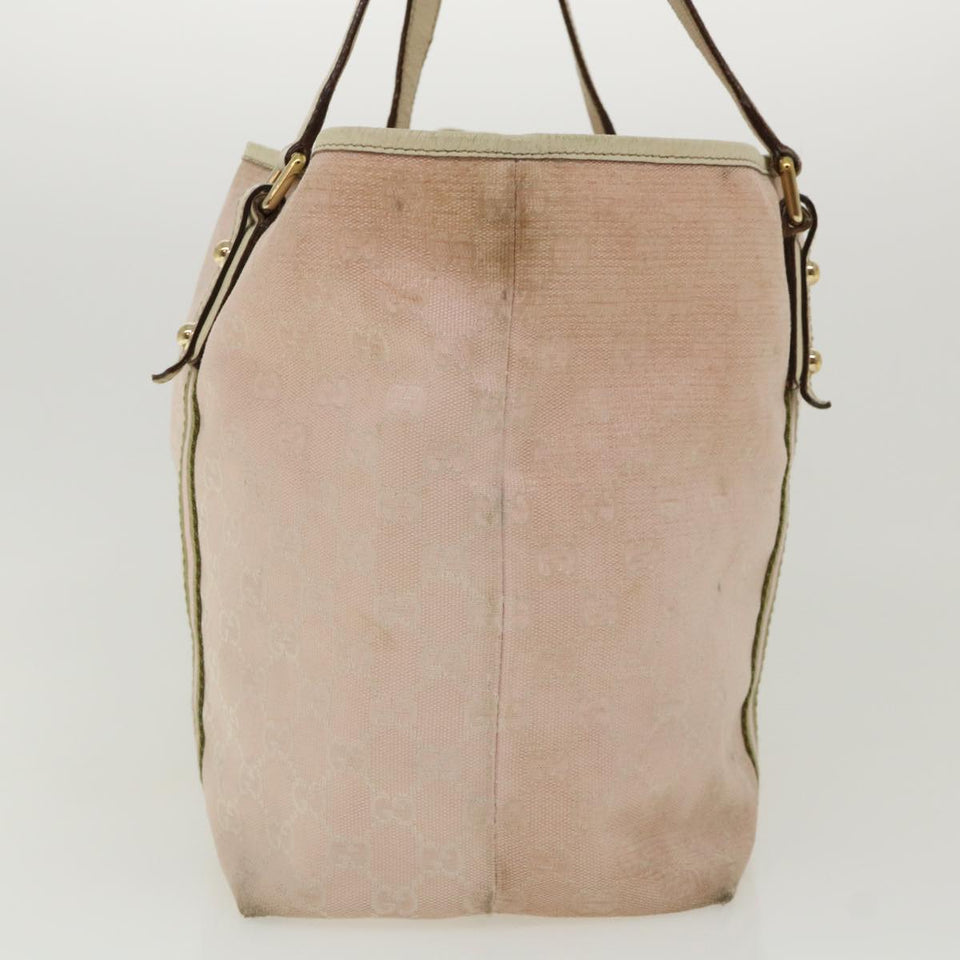 Gucci GG Canvas Sherry Line Shoulder Bag 2Set Pink Beige yk5006