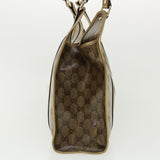 Gucci GG Canvas Jackie Shoulder Bag Brown yk5536