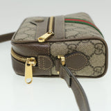 Gucci Web Sherry Line GG Canvas Shoulder Bag PVC Leather 517350 yk5636