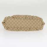 Gucci GG Canvas Abbey Tote Bag Beige Champagne Gold 189831 yk5652