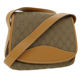 Gucci GG Canvas Shoulder Bag Beige yk5899