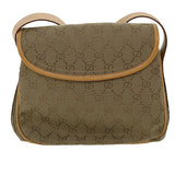Gucci GG Canvas Shoulder Bag Beige yk5899