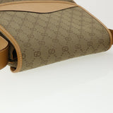 Gucci GG Canvas Shoulder Bag Beige yk5899