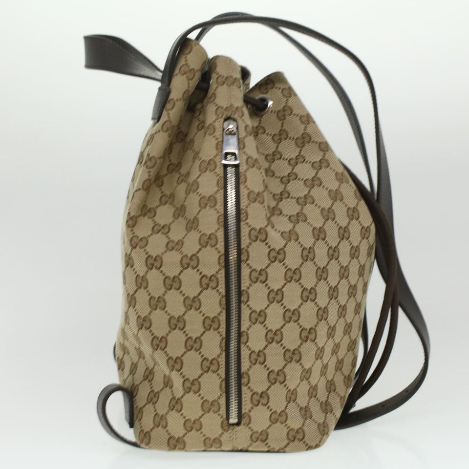 Gucci GG Canvas Backpack outlet Beige 449175 yk5920