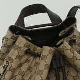 Gucci GG Canvas Backpack outlet Beige 449175 yk5920