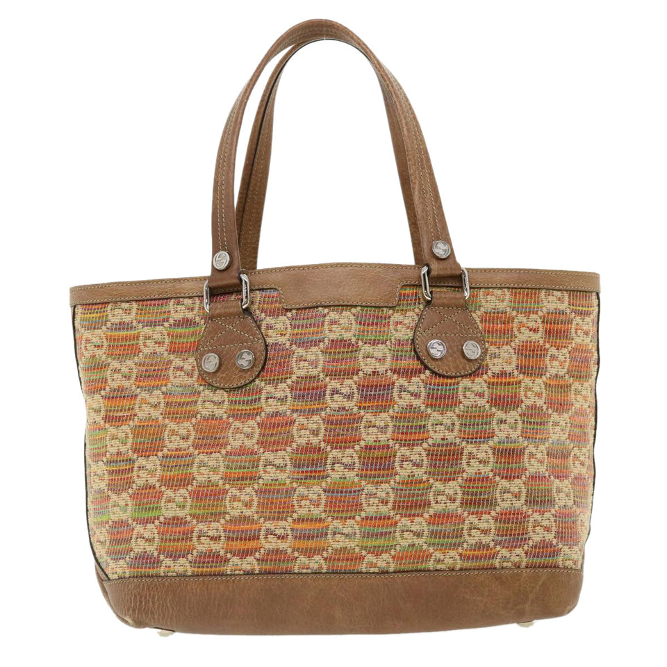 Gucci GG Canvas Paglia GG Sunset Tote Bag Red 232973 yk5954