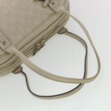 Gucci Shima Shoulder Bag Leather White 161720 yk6036