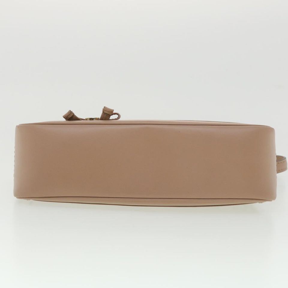 Gucci GG Canvas Shoulder Bag Beige Pink 269893 yk6061