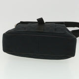 Gucci GG Canvas Shoulder Bag Black 131211 yk6108