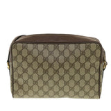 Gucci GG Canvas Web Sherry Line Shoulder Bag Red Beige Green 001.56 yk6153B