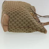 Gucci GG Canvas Tote Bag Beige 305585 yk6207B