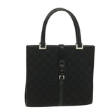 Gucci GG Canvas Jackie Hand Bag Black 01715/3444 yk6249