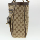 Gucci GG Canvas Abbey Tote Bag Beige 146247 yk6299