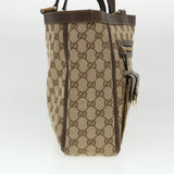 Gucci GG Canvas Abbey Tote Bag Beige 146247 yk6299