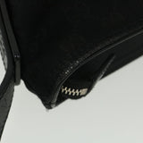 Gucci GG Canvas Shoulder Bag Black 337598 yk6342