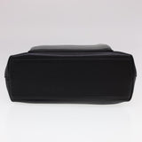 Gucci Bamboo Hand Bag Leather 2way Black 000.2265.0581 yk6460