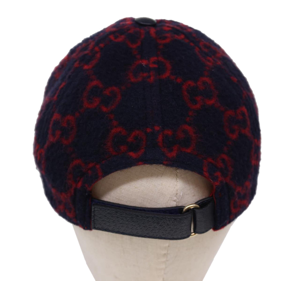 Gucci Cap Wool M Red 517074 yk6463