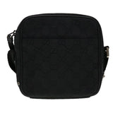 Gucci GG Canvas Jackie Shoulder Bag Black 90470 yk6565
