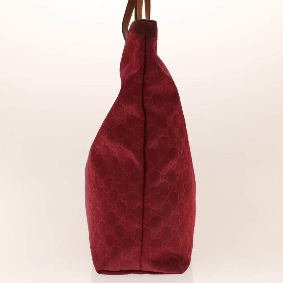 Gucci GG Canvas Tote Bag Red 295252 yk6894B