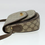 Gucci GG Canvas Turn Lock Shoulder Bag PVC Leather Beige 001.29.0930 yk6942