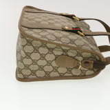 Gucci GG Canvas Web Sherry Line Hand Bag 2way Beige Red 41.02.039 yk7111