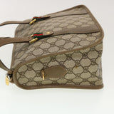 Gucci GG Canvas Web Sherry Line Hand Bag 2way Beige Red 41.02.039 yk7111