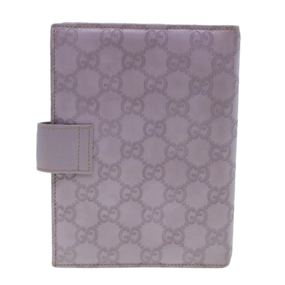 Gucci GG Canvas Guccissima Day Planner Cover Purple 115241 yk7118