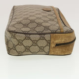 Gucci GG Canvas Clutch Bag PVC Leather Beige 89.01.044 yk7129